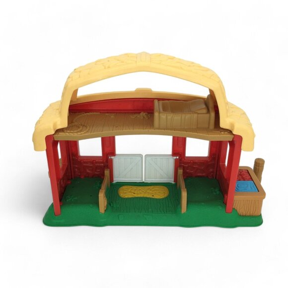 Fisher Price Little People Animal Sound Stable Playset Figures Fencing More 2003 - Picture 11 of 14